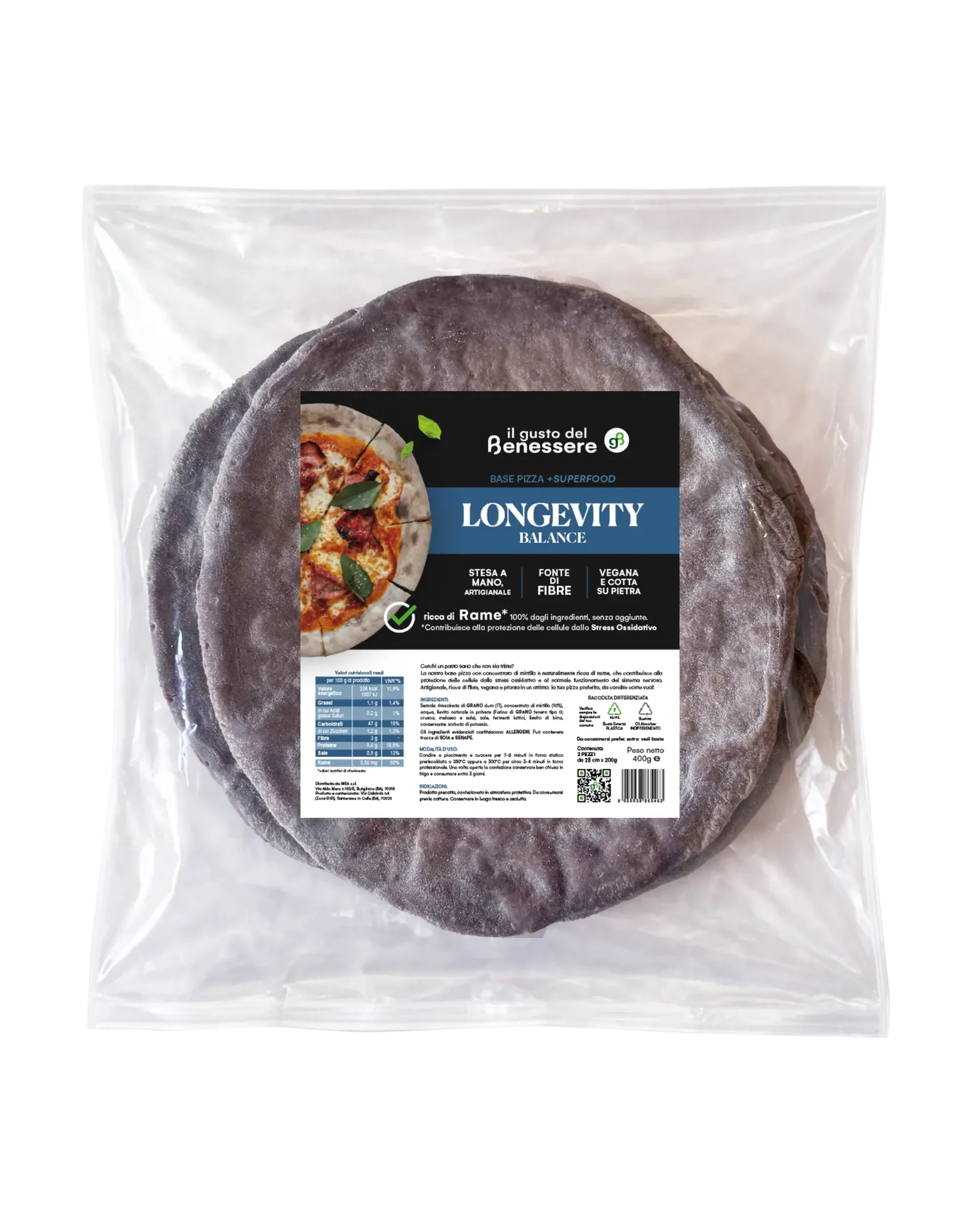 Base Pizza Longevity Balance